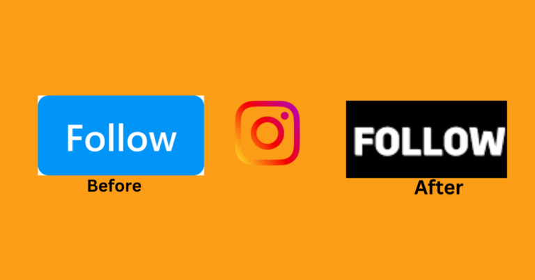 Instagram's Follow Button Color Change 2024